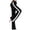 Black #087, variant on Women's Sweatpant Yoga Leggings Side Striped High Waist Stretch Slim Comfy Jogger Gym Sport Workout Pants Trousers Navy L