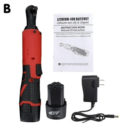 

Powerful Coddles Electric Wrench 3/8 12V 65N.M Right Set Ratchet X1 Angle