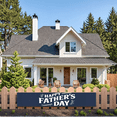 thumbnail image 5 of Decorative Design Happy Father's Day Banner Elegant Style Polyester Material Celebration Banner for Father's Day Event Holiday Decoration Party Celebration, 5 of 7