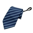 thumbnail image 2 of Wancir Pretied Men's Wedding Business Necktie Striped Adjustable Formal Zipper Neck Tie, 2 of 3