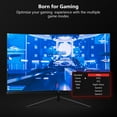 thumbnail image 2 of Z-EDGE UG24 24-Inch Curved Gaming Monitor 180Hz(DP) 144Hz(HDMI) 1ms Full HD 1920x1080 HDMI DP Port, 2 of 7