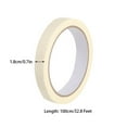 thumbnail image 3 of WNFJR Masking Tape General Purpose Masking Tape No Residue Easy Tear Removable Painters Tape Crepe Paper for Production Painting, Home, Office, 3 of 5