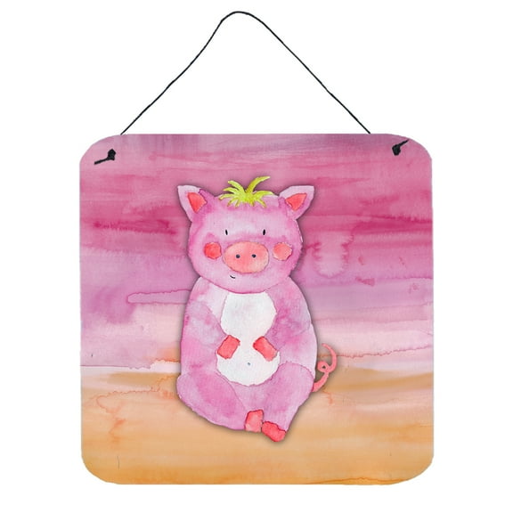 Pig Watercolor Wall or Door Hanging Prints