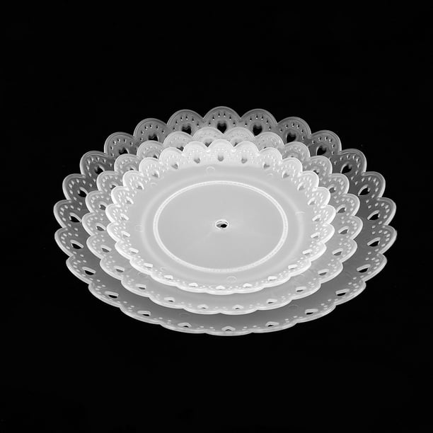 Cake Stand, Plastic Practical 15cm22cm Dessert Stands For Snacks For