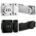 thumbnail image 2 of stanreset Easy-to Smart Cabinet Lock Say Goodbye To Keys Forever 000 Possible Passwords black Style 2, 2 of 6