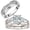 Women's size 6 & Men's size 13, variant on Wedding Ring Sets for His and Hers Princess Couples Rings 3Pcs Twisted CZ Promise Moissanite Wedding Band Size 7&9