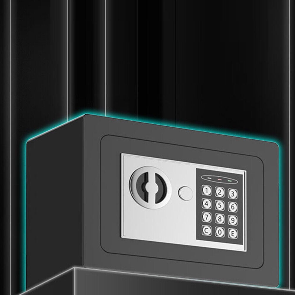 US Security Electronic Digital Safe Box Keypad Lock Jewelry Gun Home Office Cash