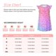 thumbnail image 3 of Fotbe Colorful Glitters Vestido de Dormir para Niñas de 3 a 10 Años, Mangas Cortas, Estilo Princesa, Pijama Camisón con Mangas Voladas-X-Large, 3 of 6