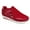 Red, variant on Yindaity Women'S Classic Slip-On Athletic Sneaker, Wide Width Available Sneakers for Women Blue,6.5-7