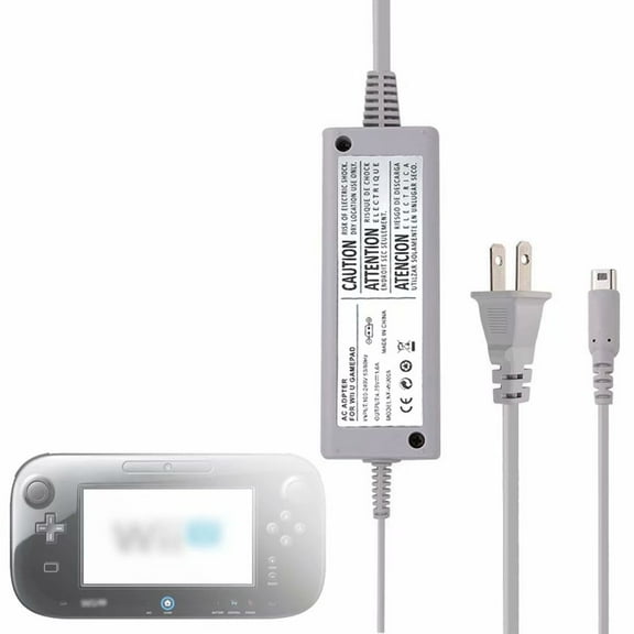 Replacement for Wii U Gamepad Charger, AC Power Adapter Charger for Nintendo Wii U Gamepad Remote Controller