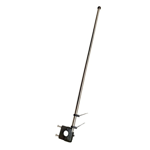 Sea-Dog Line Adjustable Rail Mount Flagpole, Injection Molded Nylon/Stainless