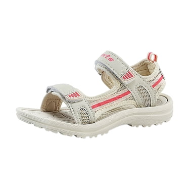 Ketyyh-chn99 Girls Toddler Slippers Boys Cozy House Shoes Children Shoes Comfortable Soft Sole Sandals Fashionable Outdoor Beach Sports Sandals for 8-9 Years,Beige