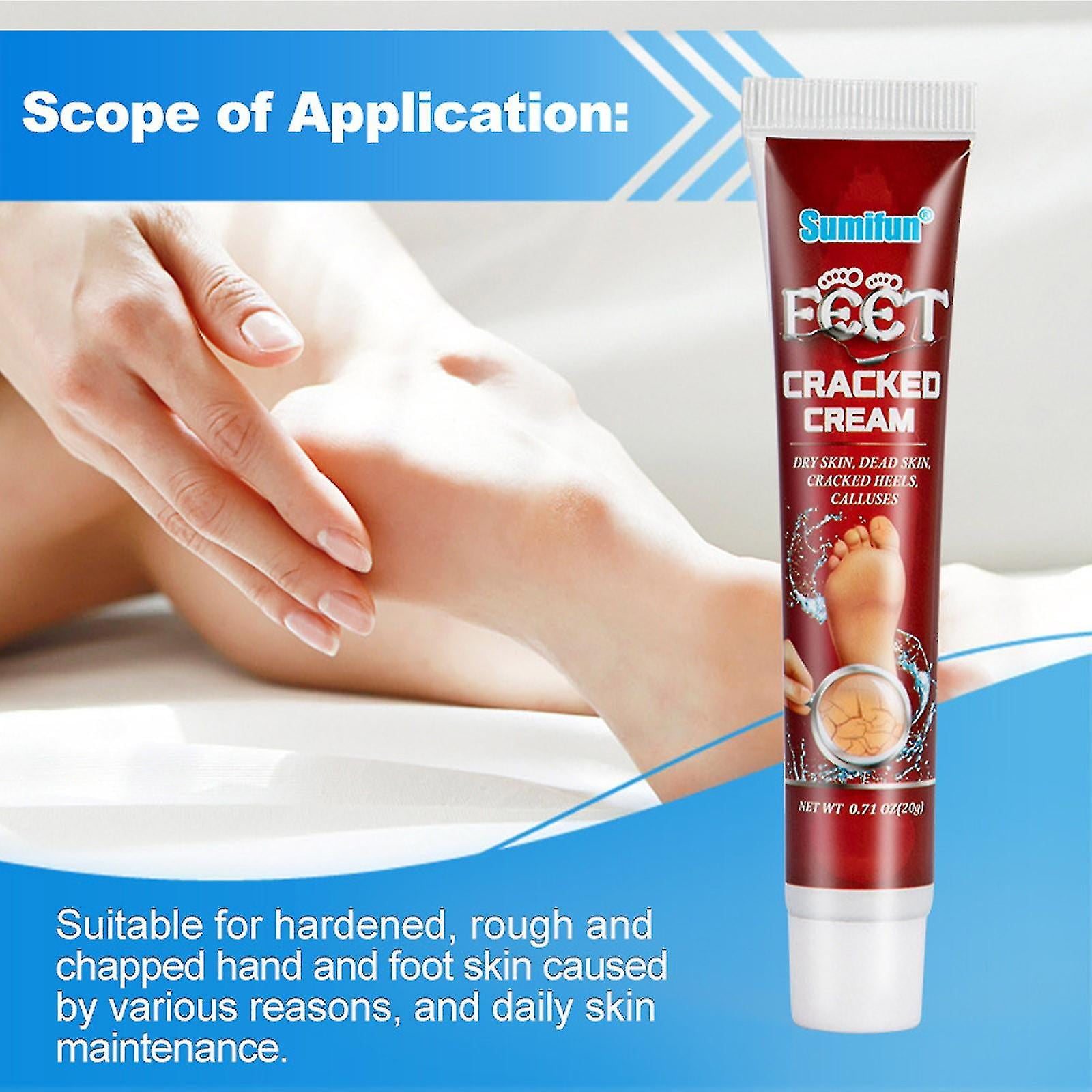 Cracked Hands And Feet Cream Dry Crack Anti freeze Crack Crack Crack Cream 20ml Walmart