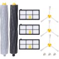 thumbnail image 1 of Accesorios para iRobot Roomba 800 805 860 861 865 866 870 871 876 880 885 886 890 895 896 900 960 966 980 NQ Kit de filtros y cepillos de repuesto 11 en 1, 1 of 4