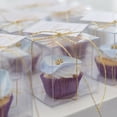 thumbnail image 3 of Weddingstar Transparent Acetate Favor Box - Set of 10, 3 of 5