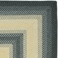 thumbnail image 5 of SAFAVIEH Braided Neville Bordered Machine Washable Reversible Runner Rug, Black/Grey, 2'3" x 12', 5 of 7