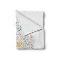 thumbnail image 2 of Saying Soft Flannel Fleece Blanket, I Love You to the Mountains and Back Words Valentines Day Theme Exploration Outdoors, Cozy Plush for Indoor and Outdoor Use, 50" x 60", Multicolor, by Ambesonne, 2 of 6