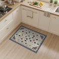 thumbnail image 2 of ODIKA 3'x5' Washable Accent Rug Pet Friendly, Non-Shedding Mat Boho Large Trellis Vintage Oushak Cream Farmhouse Bohemian Medium for Bedside, Nursery Room, 2 of 7