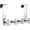 Polished Silver, variant on PETGLE Over The Door Hooks, Fits 1-3/4" Thick Door No Drill Hooks for Closet Bathroom Bedroom Organization, Hanger for Coat Towel Robe (Black, 4 T-Hooks)