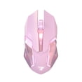 thumbnail image 2 of 2.4G Wireless Mouse PC LED Breathing Lights Rechargeable Laptop for Windows Pink, 2 of 8