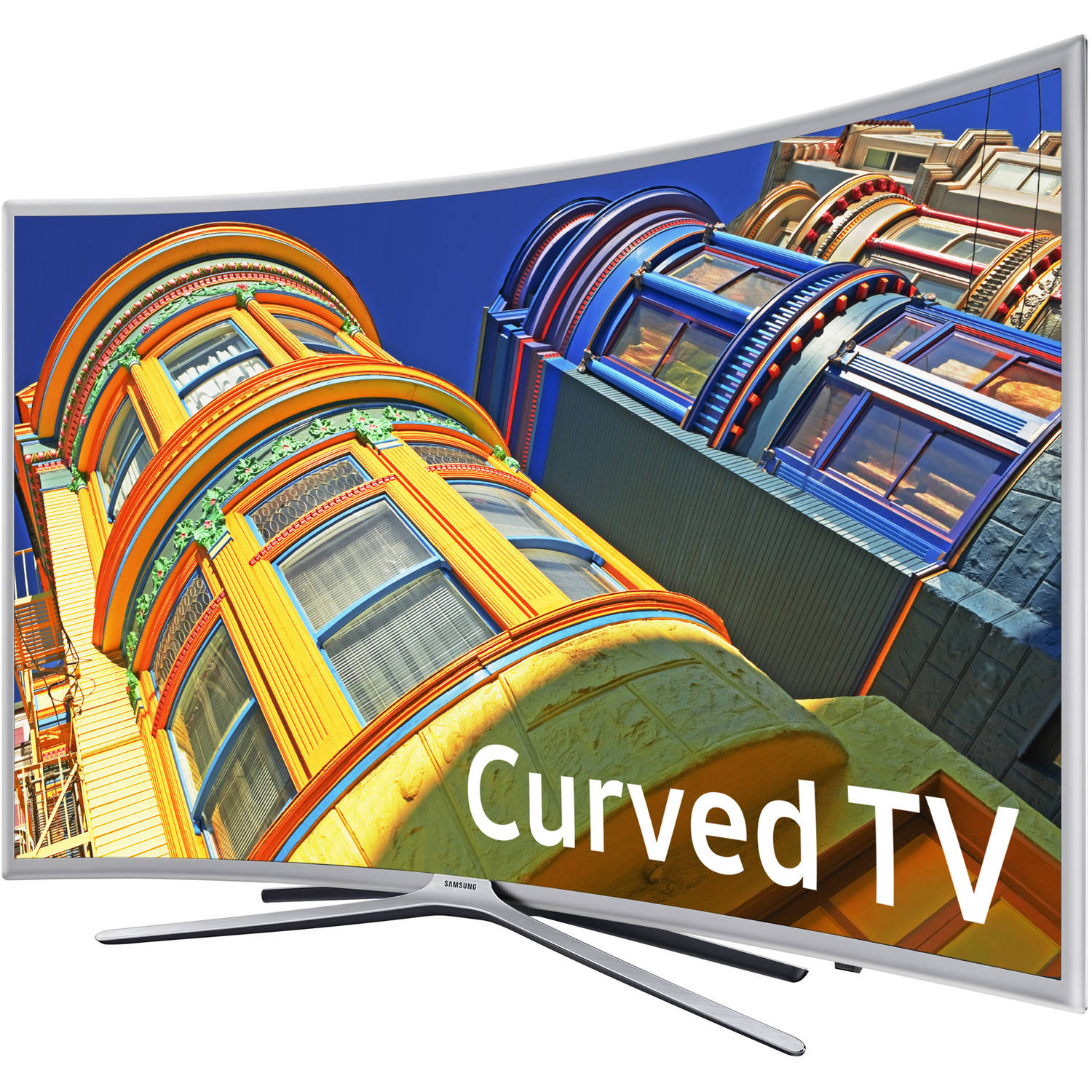 Refurbished Samsung 55" Class FHD (1080P) Curved Smart LED TV (UN55K6250AFXZA) - image 2 of 6