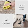 thumbnail image 4 of Anti Fatigue Kitchen Mats 2 PCS 17"x47"+17"x29", Boho Kitchen Rugs and Mats, Non Slip Cushioned Kitchen Mats for Floor, Waterproof Kitchen Floor Mats for Laundry, Office, Sink, Khaki, 4 of 5
