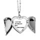 thumbnail image 1 of Yo soy el más humilde chico Alas de ángel collar colgante regalo de moda Unbranded M, 1 of 3