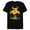 Black, variant on Percy Jackson Three Heroes Against the Minotaur - Short Sleeve Blended T-Shirt for Adults - Customized-Denim Snow Heather
