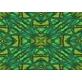thumbnail image 1 of Ahgly Company Machine Washable Indoor Rectangle Transitional Deep Emerald Green Area Rugs, 5' x 7', 1 of 7
