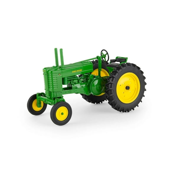 TOMY John Deere 1/16 Scale Late Styled G Tractor LP86721 – Die-Cast Farm Toy with Wide Front Axle & Steering Wheel