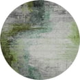 thumbnail image 2 of Addison Rugs Mayfield Premium Machine Washable Transitional Abstract Green Round Rug, 8' x 8', 2 of 6