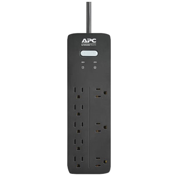 APC 8Outlet Surge Protector 2160 Joule, SurgeArrest Home/Office (PH8