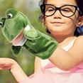thumbnail image 2 of Miangastore Kids Hand Puppet with Working Mouth Toddler Animal Plush Toy Cartoon Hand Puppet, 2 of 9