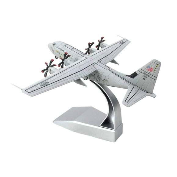 Esquirla C-130J Transport Aircraft Model 1: 200 Alloy Diecast Airplane Model for Desktop