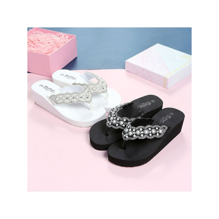 Bling slides online shoes
