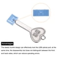 thumbnail image 4 of Unique Bargains 10pcs Port Blocker Verrouillage USB Port / PC Blocker avec Clé Codée, Bleu, 4 of 5