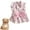 pink, variant on GASTROPOD Dog Dresses for Small Dogs Girl,Polyester Bow-Knot Princess Dress Puppy Clothes,Smooth Texture with Stripe Dog Clothes for Small Dogs,Pink,Xs