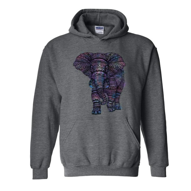 IWPF Unisex Amazing Elephant Hoodie Sweatshirt