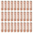 thumbnail image 1 of Puntas de soldador Uxcell 30Pcs con diámetro de orificio de .040" M6, punta de contacto de cobre para pistola de soldadura MIG 15AK, 1 of 6
