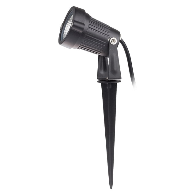Impermeable 5W Cob Led Césped Jardín Luz De Inundación Patio Camino Proyector Lámpara Con Punta Impermeable Blanco Frío Ac / Dc 12V Kearding HA024074-02