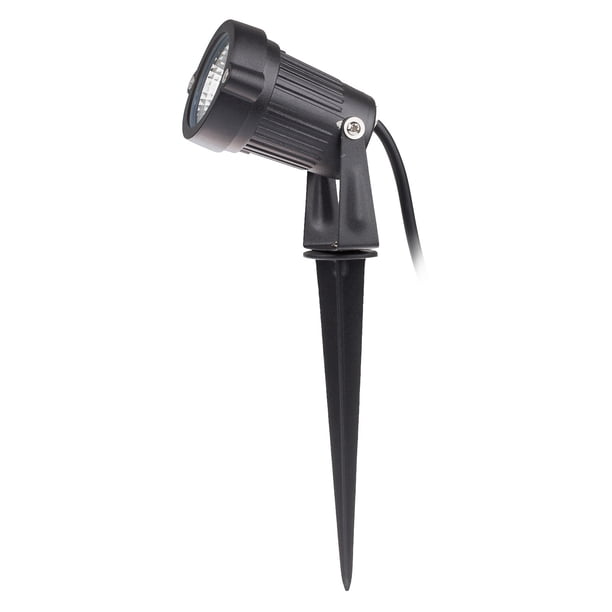 Impermeable 5W Cob Led Césped Jardín Luz De Inundación Patio Camino Proyector Lámpara Con Punta Impermeable Blanco Frío Ac / Dc 12V Methold HA024074-02