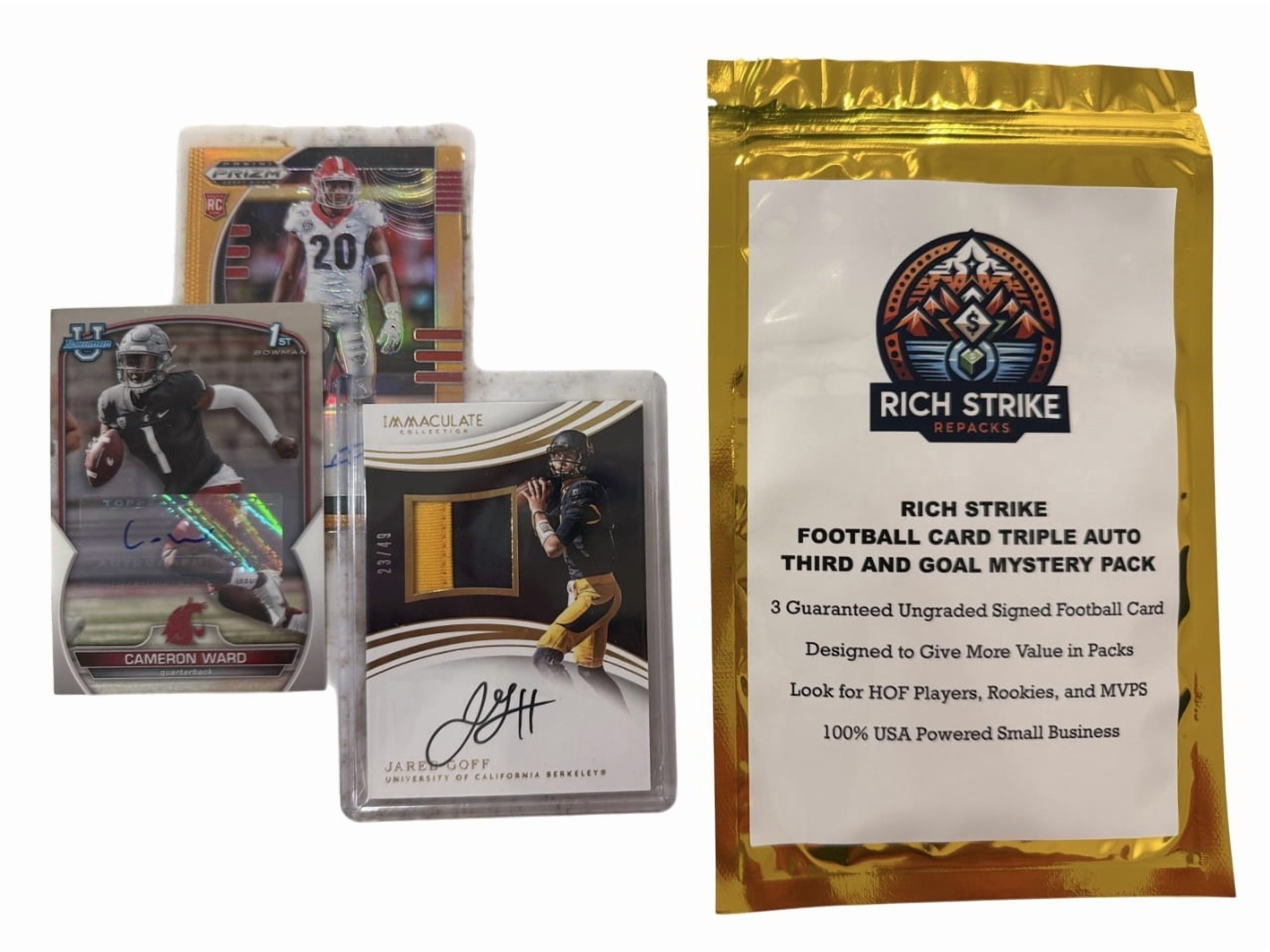 MJM International 2024 Football Mega Mystery Power Box NFL Trading