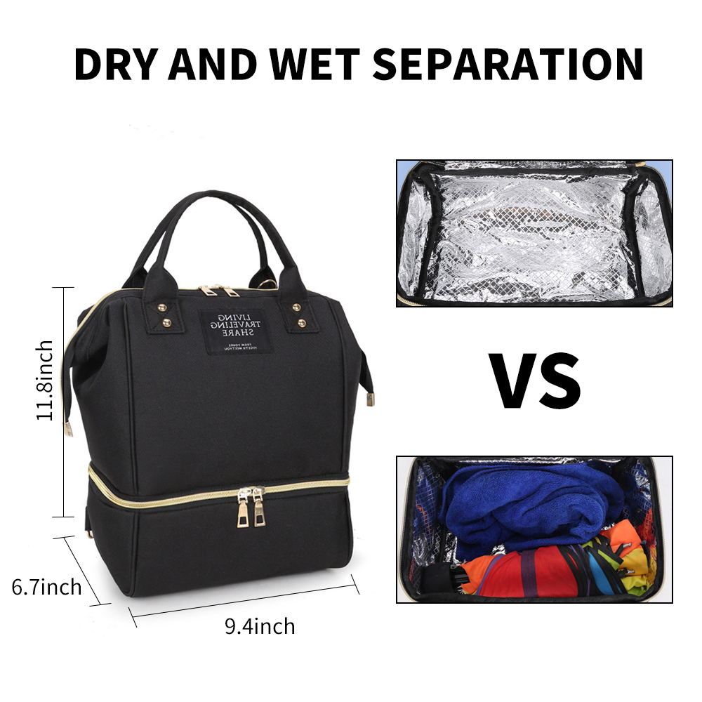 Baby Diaper Tote Bag Mommy Backpack Bag Multifunctional Breast Milk Bag Travel Organizer Baby Care