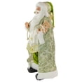 thumbnail image 2 of Northlight 24" Santa Claus with Teddy Bear and Gift Bag Christmas Figure, 2 of 5