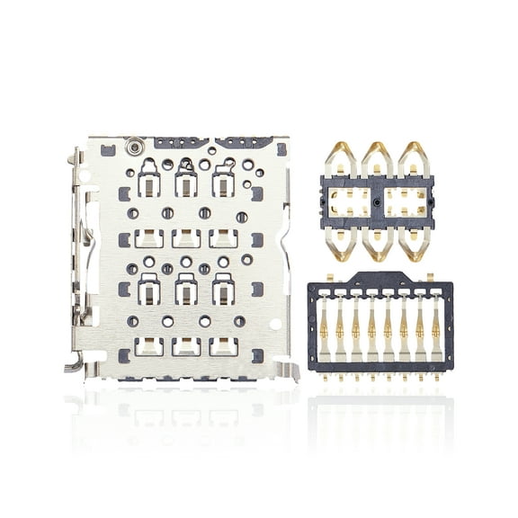 Replacement Sim Card Reader Compatible For Xiaomi Redmi Note 11 Pro 5G (3 Piece Set)