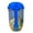 Blue, variant on Pebbuoy Salad Cup with Lid And Fork Leak-Proof Salad Shaker Large Capacity Fruit Vegetable Container for Home Travel