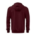 thumbnail image 4 of Hooded Jackets for Men Raglan Sleeve Men's Sporty Hooded Jacket with Multiple Pockets, 4 of 8