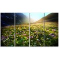 thumbnail image 2 of Meadow with Colorful Flowers - Oversized Landscape Canvas Art, 2 of 3