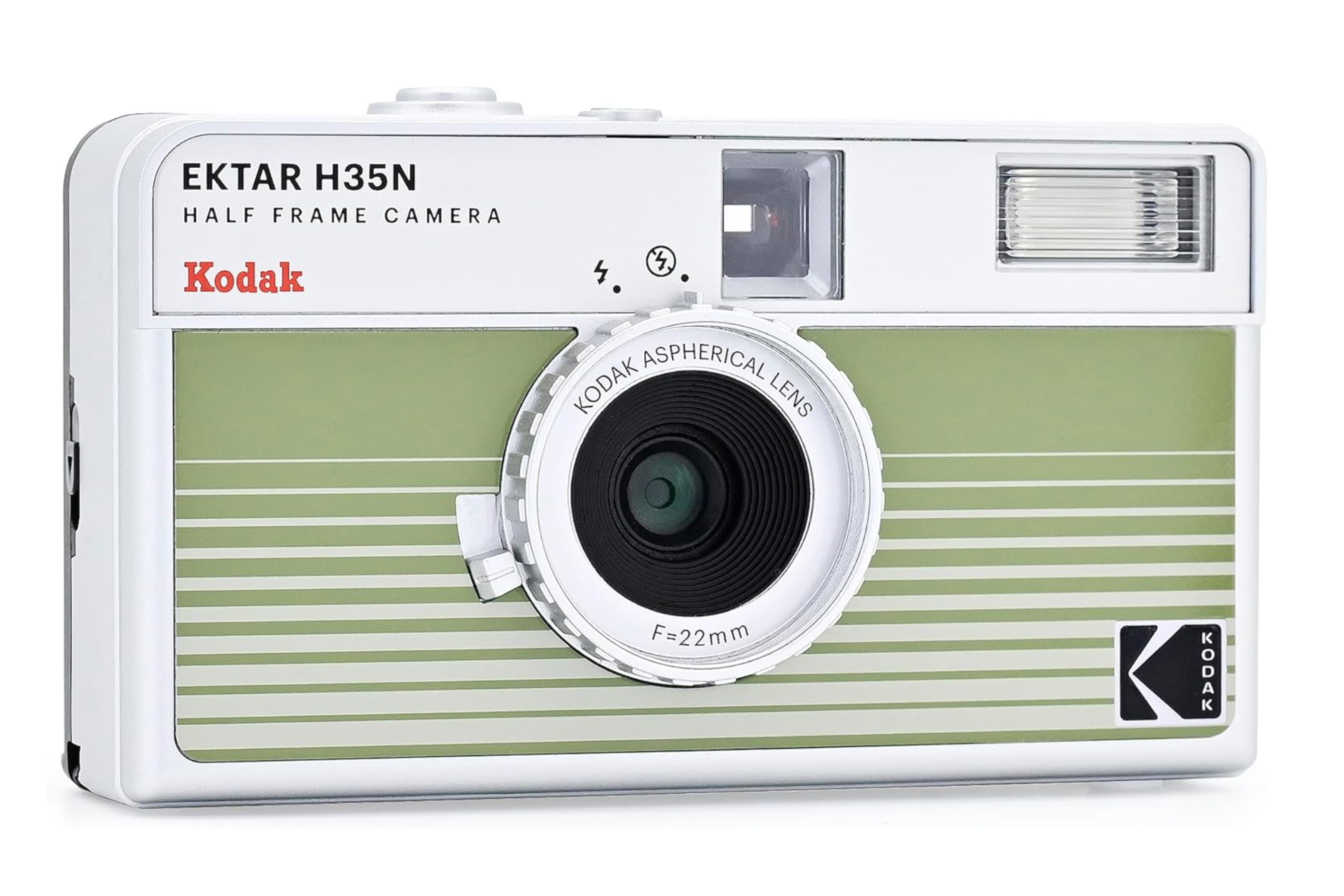 KODAK EKTAR H35N Half Frame Retro Film Camera (Glazed Pink) Plus a
