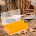 thumbnail image 4 of Hardware Organizer Box Plastic Organizer Box Double Sided Compartment Storage Container for Beads, 4 of 5